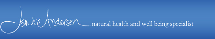 Janice Andersen Logo Natural health and well being specialist